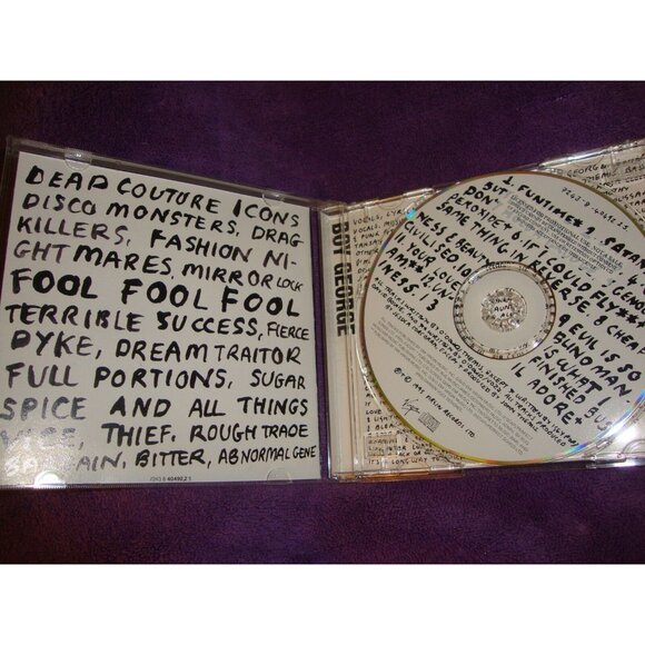 BOY GEORGE culture club solo cd CHEAPNESS AND BEAUTY - Picture 3 of 3